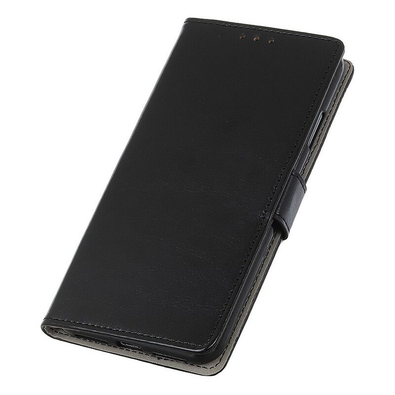Κάλυμμα Xiaomi Mi 10T Lite / Redmi Note 9 Pro 5G Γυαλιστερό Δερμάτινο Εφέ