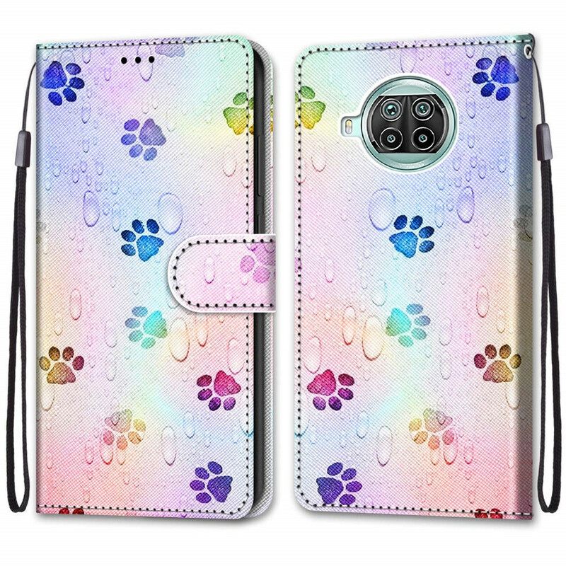 Κάλυμμα Xiaomi Mi 10T Lite / Redmi Note 9 Pro 5G Ίχνη Γάτας