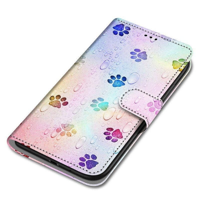 Κάλυμμα Xiaomi Mi 10T Lite / Redmi Note 9 Pro 5G Ίχνη Γάτας