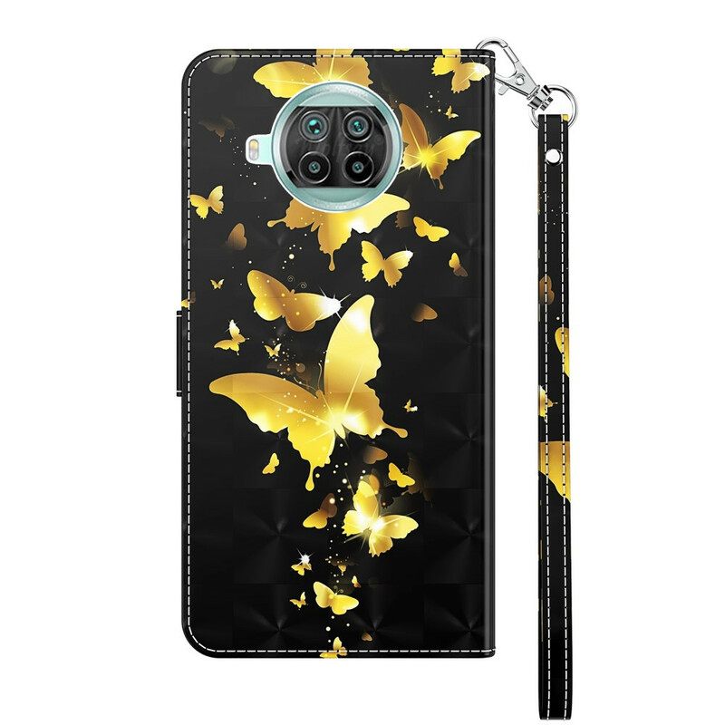 Κάλυμμα Xiaomi Mi 10T Lite / Redmi Note 9 Pro 5G Κίτρινες Πεταλούδες