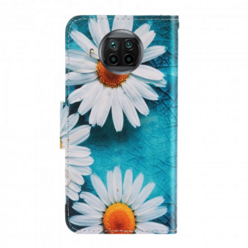 Κάλυμμα Xiaomi Mi 10T Lite / Redmi Note 9 Pro 5G με κορδονι Μαργαρίτες Στρινγκ