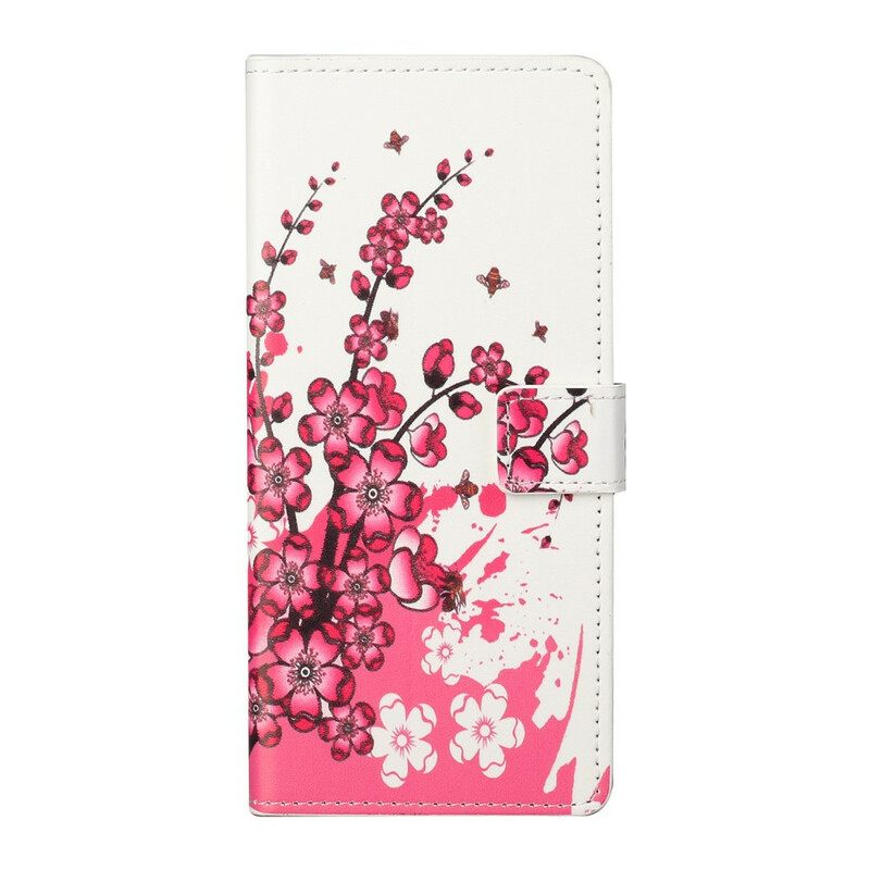 Κάλυμμα Xiaomi Mi 10T Lite / Redmi Note 9 Pro 5G Τροπικά Λουλούδια