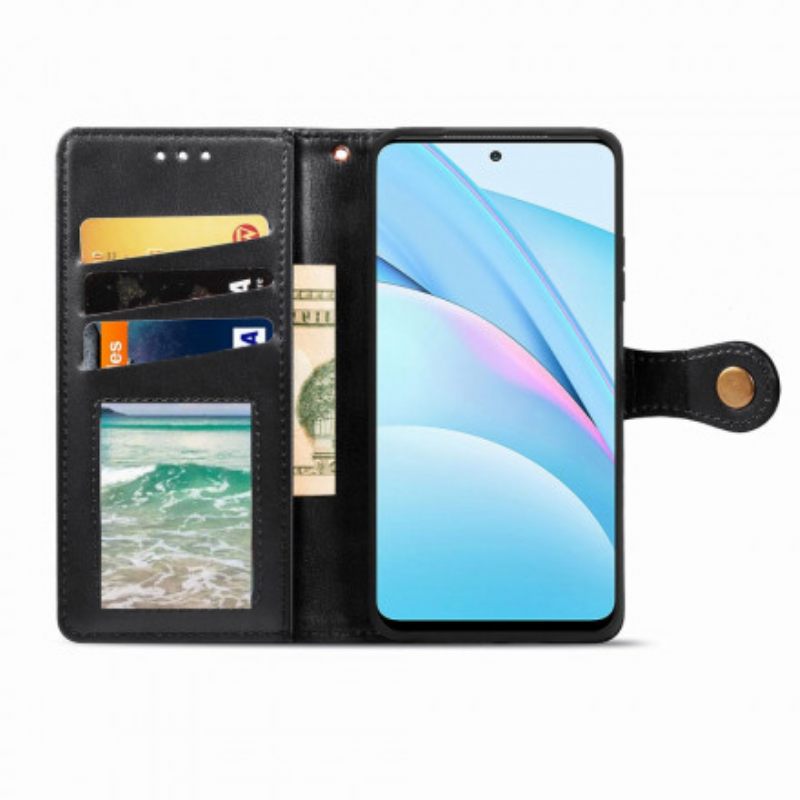 Κάλυμμα Xiaomi Mi 10T Lite / Redmi Note 9 Pro 5G Vintage Κούμπωμα