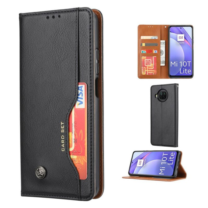 θηκη κινητου Xiaomi Mi 10T Lite / Redmi Note 9 Pro 5G Θήκη Flip Κάτοχος Κάρτας