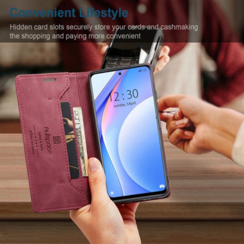 θηκη κινητου Xiaomi Mi 10T Lite / Redmi Note 9 Pro 5G Θήκη Flip Σειρά Autspace Rfid