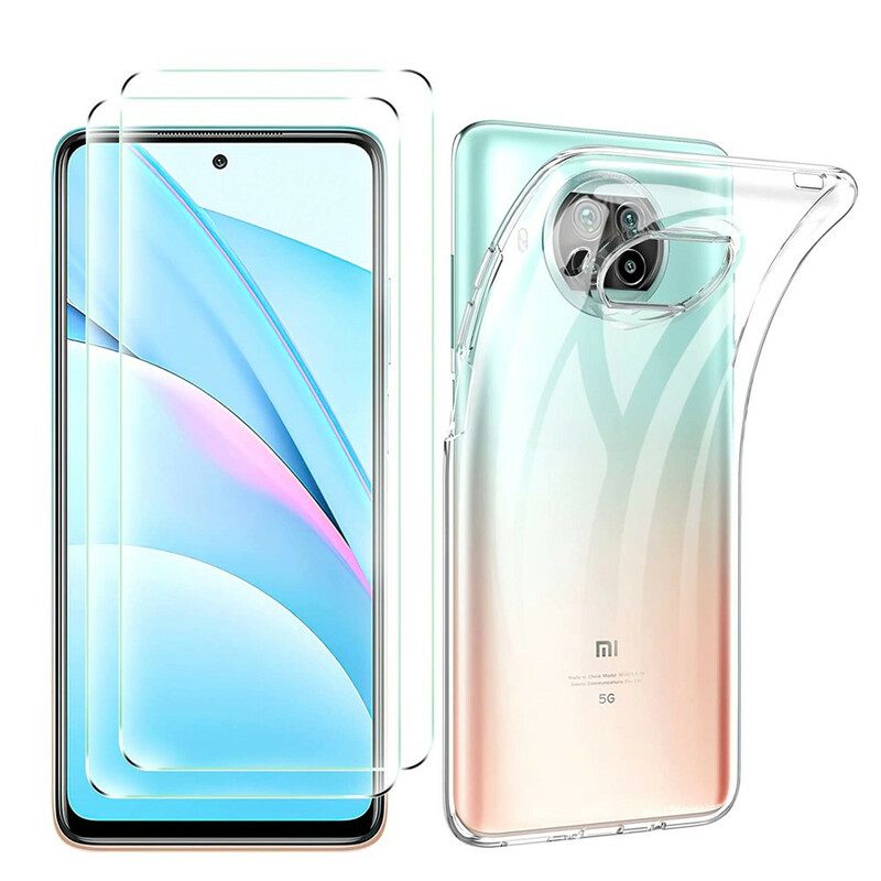 Θήκη Xiaomi Mi 10T Lite / Redmi Note 9 Pro 5G Και Οθόνη Από Σκληρυμένο Γυαλί
