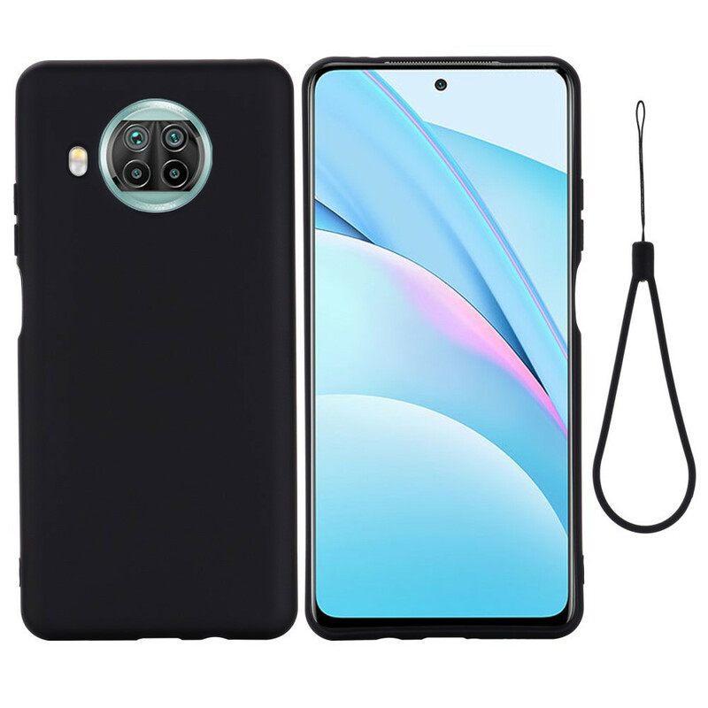 Θήκη Xiaomi Mi 10T Lite / Redmi Note 9 Pro 5G με κορδονι Λουράκι Σιλικόνης
