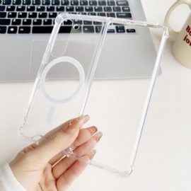 Κάλυμμα Samsung Galaxy Z Fold 5 Συμβατό Με Διαφανές Magsafe