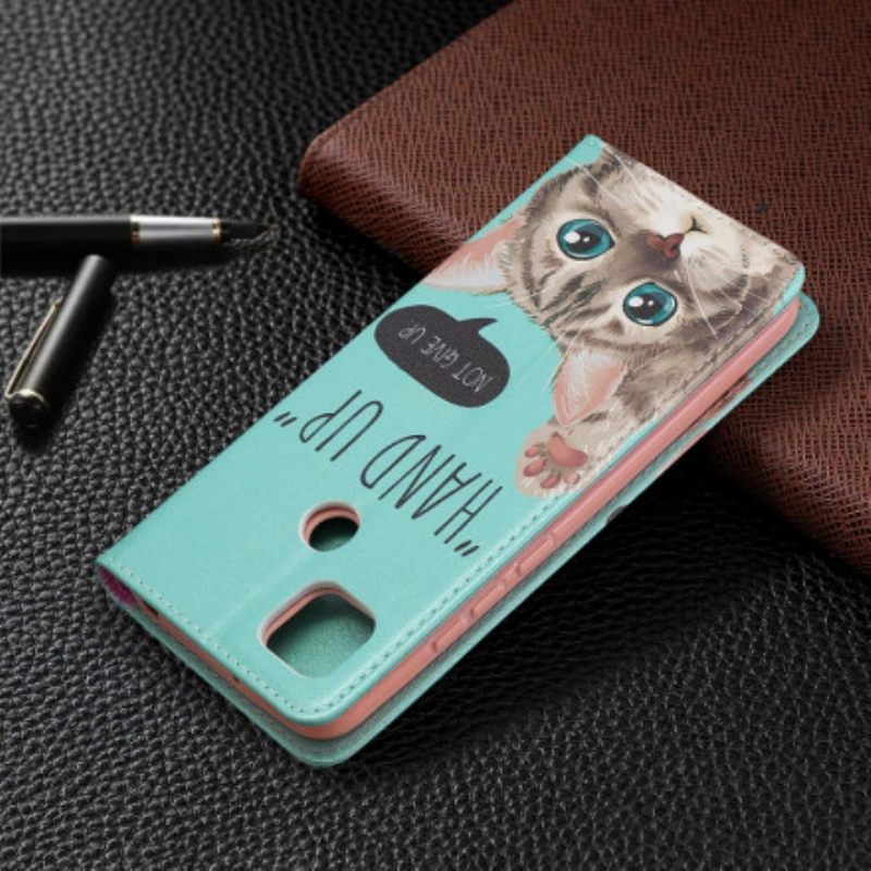 θηκη κινητου Xiaomi Redmi 9C Θήκη Flip Χέρι Ψηλά