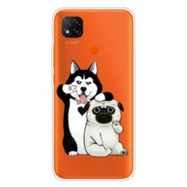 Θήκη Xiaomi Redmi 9C Αστεία Σκυλιά