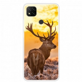 Θήκη Xiaomi Redmi 9C Ελάφια Και Τοπίο