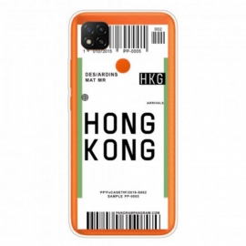 Θήκη Xiaomi Redmi 9C Κάρτα Επιβίβασης Στο Χονγκ Κονγκ