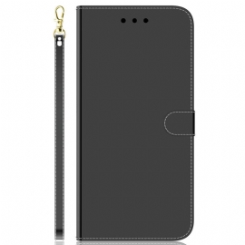 Κάλυμμα Realme C31 Σε Faux Leather Με Λουράκι