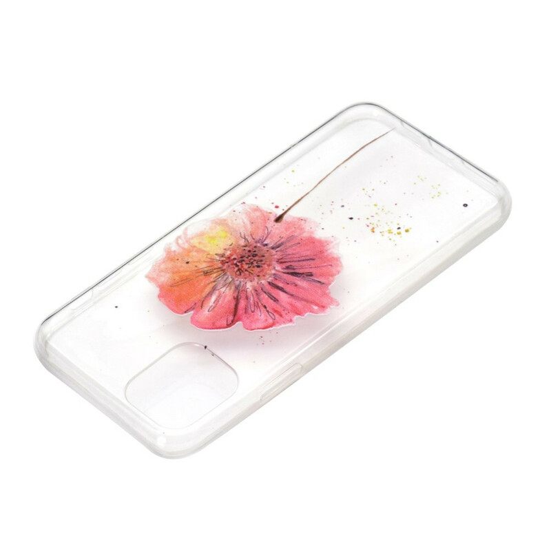Θήκη iPhone 11 Pro Max Άνευ Ραφής Λουλουδάτο Μοτίβο Ακουαρέλας