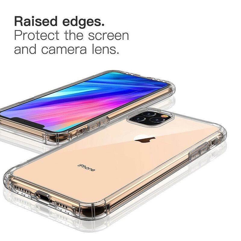 Θήκη iPhone 11 Pro Max Διαφανής Σχεδιασμός Leeu