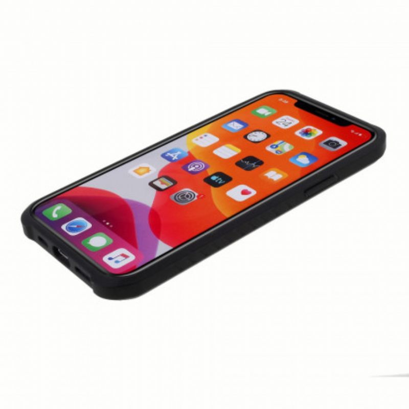 Θήκη iPhone 11 Pro Max Σκληρυμένο Γυαλί Και Σιλικόνη Με Φιλμ Οθόνης