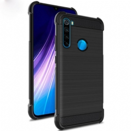 θηκη κινητου Xiaomi Redmi Note 8 Imak Brushed Carbon Fiber