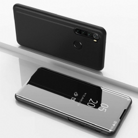 θηκη κινητου Xiaomi Redmi Note 8 Καθρέφτης Και Συνθετικό Δέρμα