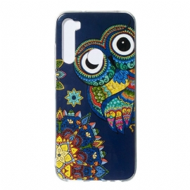 Θήκη Xiaomi Redmi Note 8 Fluorescent Owl Mandala