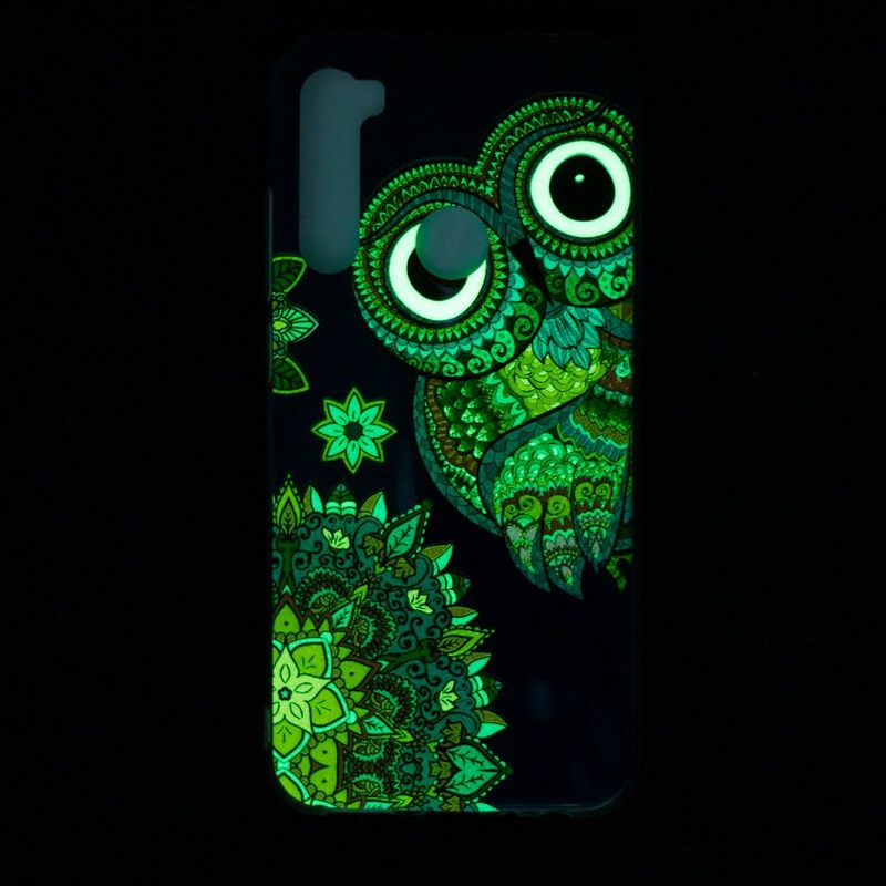 Θήκη Xiaomi Redmi Note 8 Fluorescent Owl Mandala