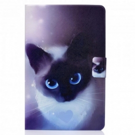 Κάλυμμα Huawei MatePad New Γάτα Με Μπλε Μάτια