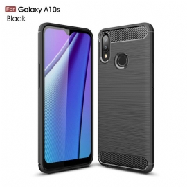 θηκη κινητου Samsung Galaxy A10s Βουρτσισμένη Ίνα Άνθρακα