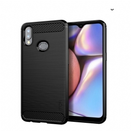 θηκη κινητου Samsung Galaxy A10s Mofi Brushed Carbon Fiber