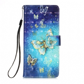 Κάλυμμα Samsung Galaxy A54 5G με κορδονι Flight Of Butterflies Στο Lanyard