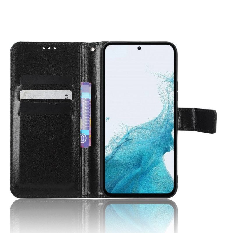 Θήκη Flip Samsung Galaxy A54 5G με κορδονι Στυλ Δερμάτινου Στιλ