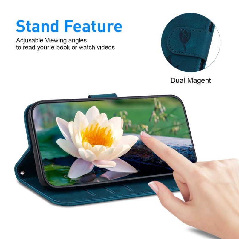 Δερματινη Θηκη Realme C63 Lotus