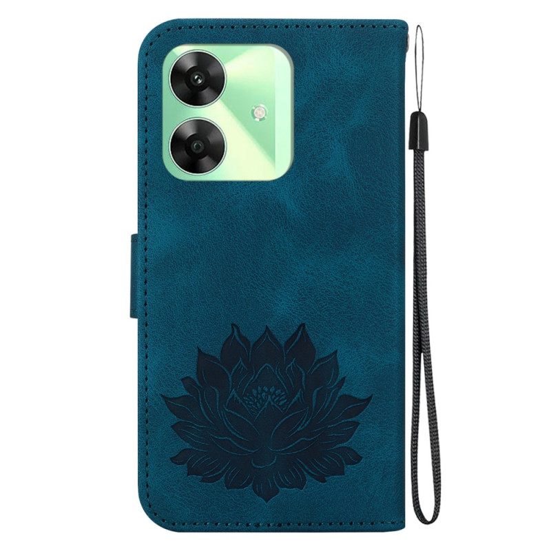 Δερματινη Θηκη Realme C63 Lotus