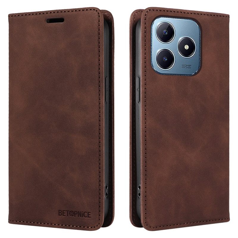 Δερματινη Θηκη Realme C63 Θήκες Κινητών Αποκλεισμός Rfid Betopnice