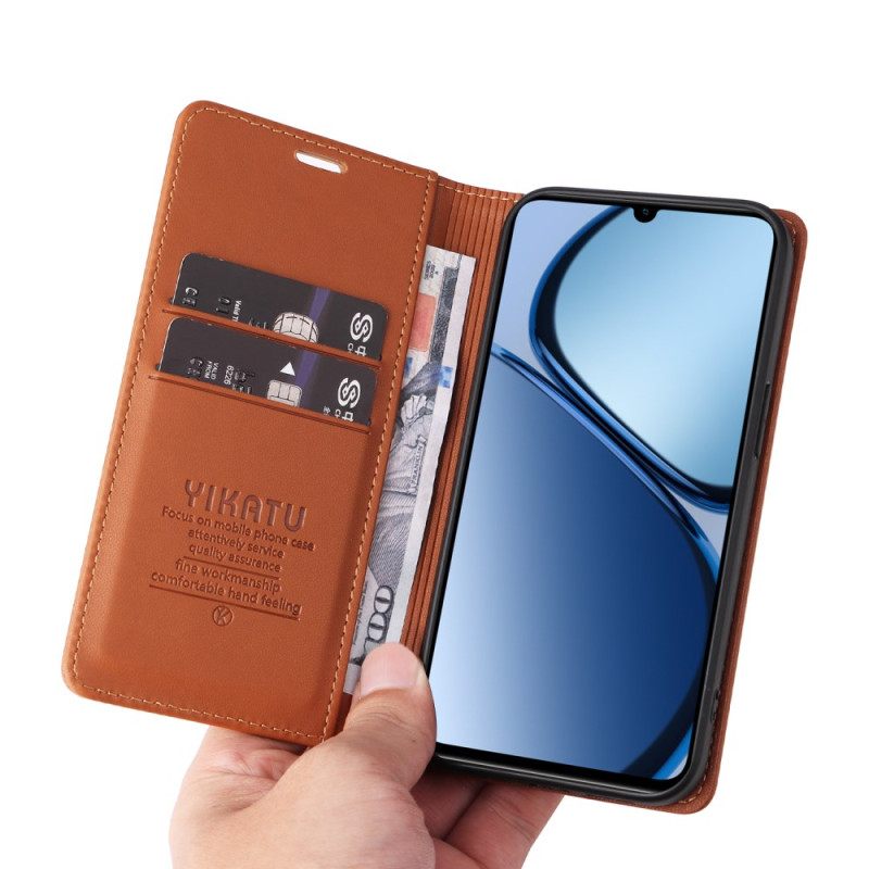 Δερματινη Θηκη Realme C63 Yikatu Σιλικόνης