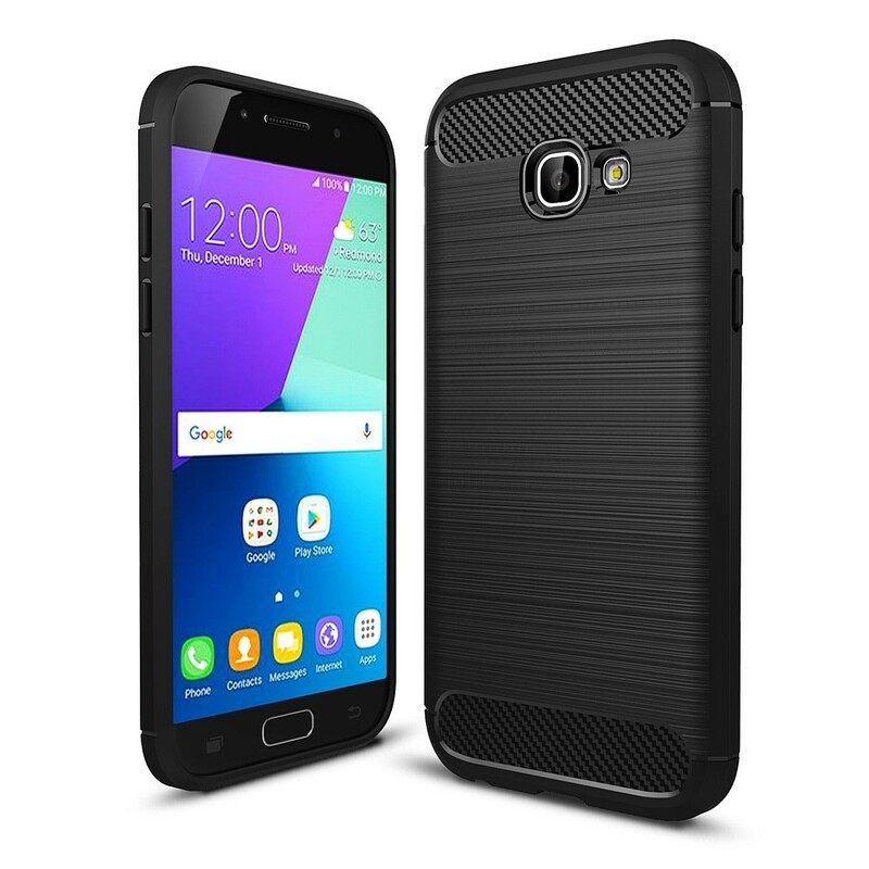θηκη κινητου Samsung Galaxy A5 2017 Βουρτσισμένη Ίνα Άνθρακα