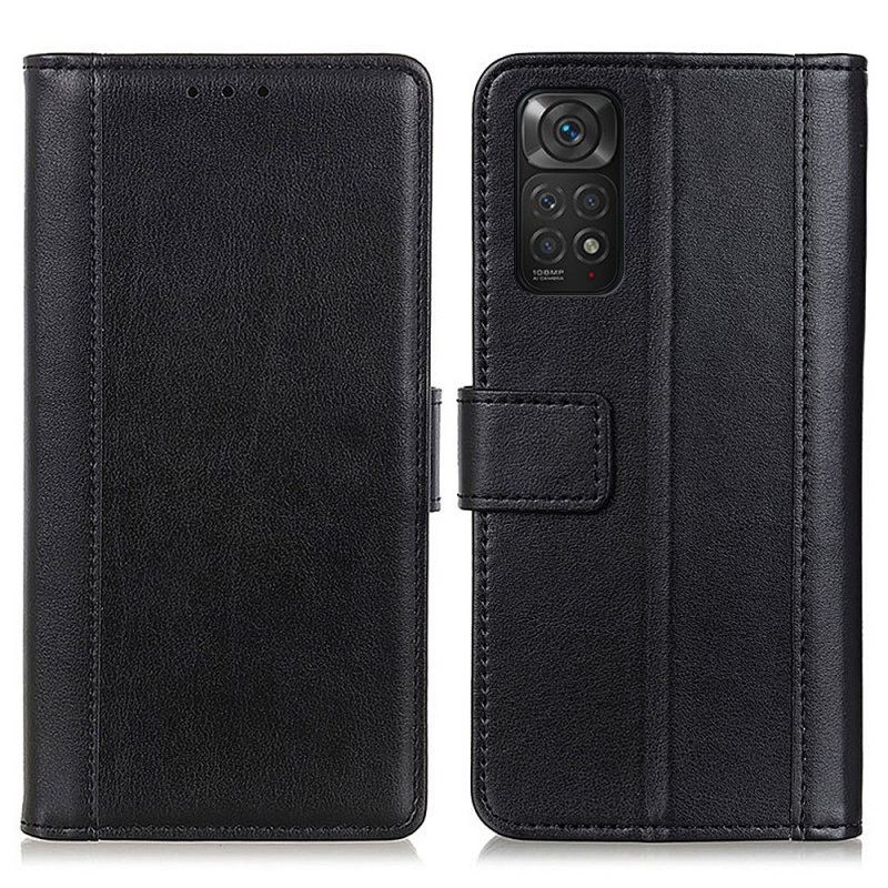 Κάλυμμα Xiaomi Redmi Note 11 / 11S Δερμάτινο Στυλ