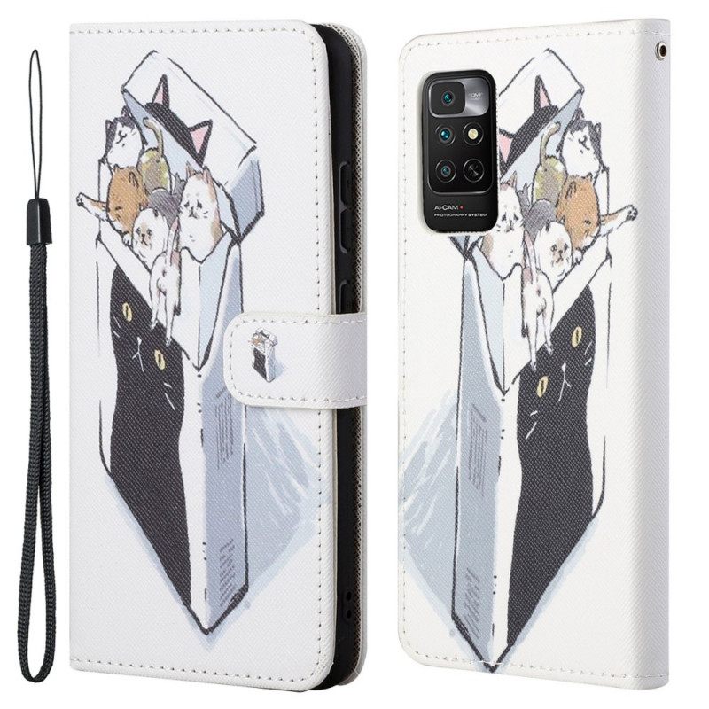 Κάλυμμα Xiaomi Redmi Note 11 / 11S με κορδονι Αποστολή Thong Cats