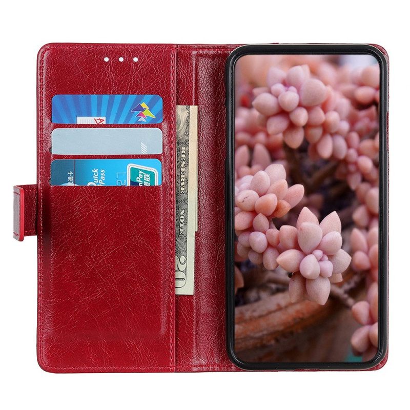 Κάλυμμα Xiaomi Redmi Note 11 / 11S Vintage Rivets Nappa Leather Style