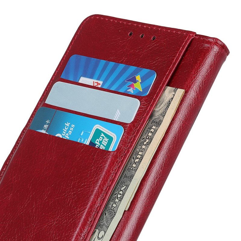 Κάλυμμα Xiaomi Redmi Note 11 / 11S Vintage Rivets Nappa Leather Style