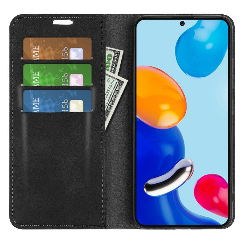 θηκη κινητου Xiaomi Redmi Note 11 / 11S Θήκη Flip Εφέ Δέρματος