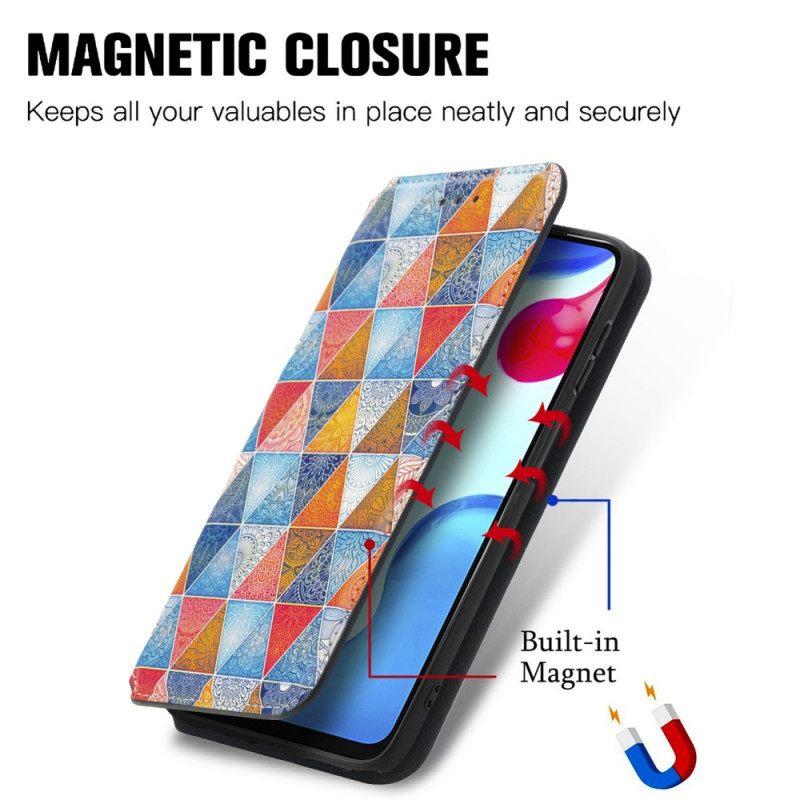θηκη κινητου Xiaomi Redmi Note 11 / 11S Θήκη Flip Σχεδιασμός Caseneo Rfid