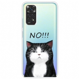 Θήκη Xiaomi Redmi Note 11 / 11S Η Γάτα Που Λέει Όχι