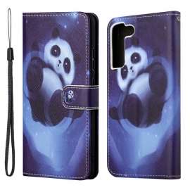 Κάλυμμα Samsung Galaxy S22 Plus 5G με κορδονι Panda Space Strap