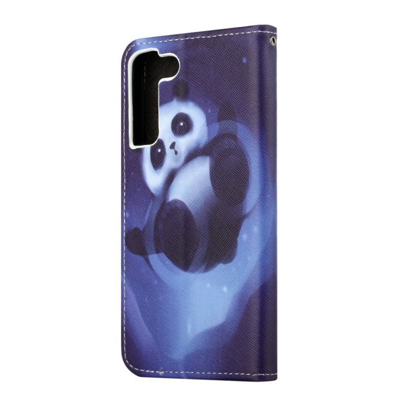 Κάλυμμα Samsung Galaxy S22 Plus 5G με κορδονι Panda Space Strap