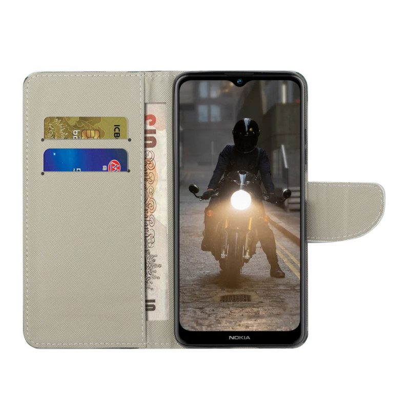 Θήκη Flip Samsung Galaxy S22 Plus 5G Κυρίαρχες Πεταλούδες