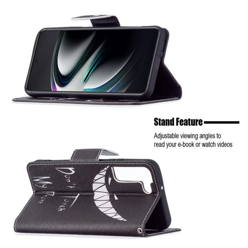 Θήκη Flip Samsung Galaxy S22 Plus 5G Τηλέφωνο Διαβόλου