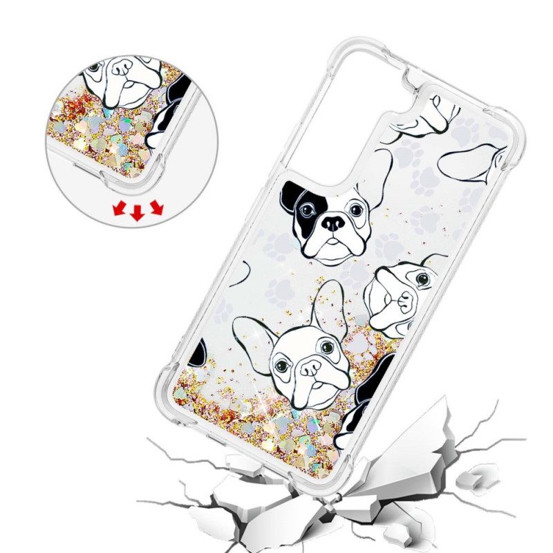 θηκη κινητου Samsung Galaxy S22 Plus 5G Mr Dog Glitter