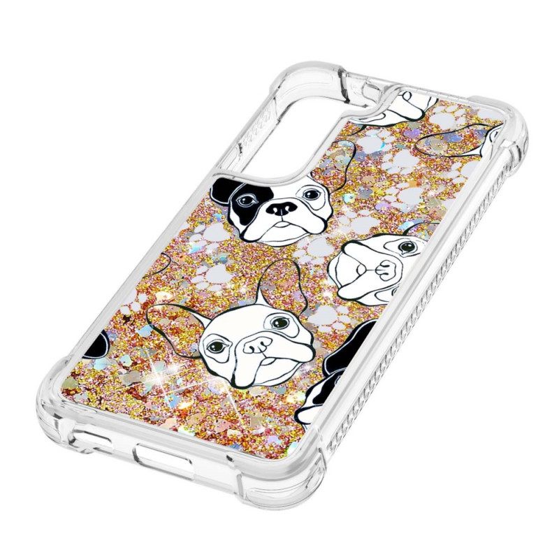 θηκη κινητου Samsung Galaxy S22 Plus 5G Mr Dog Glitter