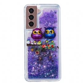 Θήκη Samsung Galaxy S22 Plus 5G Glitter Owls