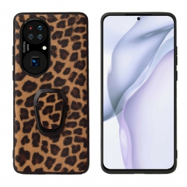 θηκη κινητου Huawei P50 Pro Δαχτυλίδι Leopard Style-support