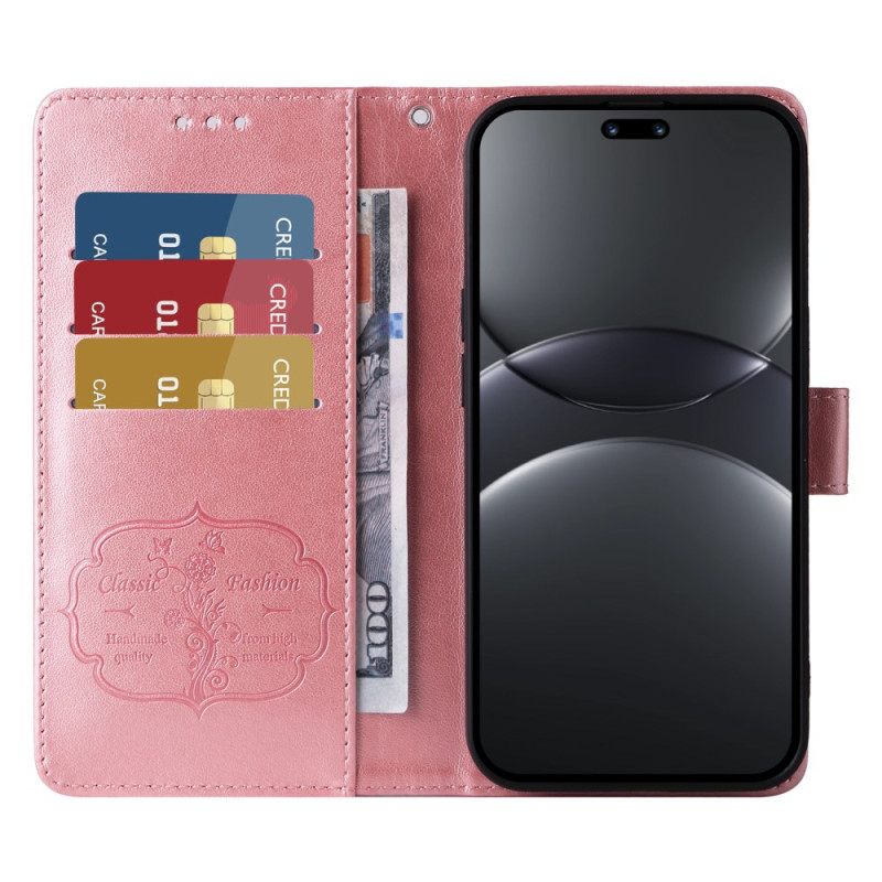 Δερματινη Θηκη Huawei Nova 13 Pro Λουλουδάτο Μοτίβο